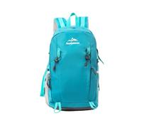 PORRASSO 30L Hiking Backpack with Hydration Compartment Water Resistant Outdoor Daypack with Breathable Back System Rucksack for Camping Travel Daily Use Blue