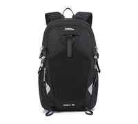 PORRASSO 35L Hiking Backpack Waterproof Rucksack Large Lightweight Daypack with Reflective Strip Durable Nylon Backpack for Women Men Camping Climbing Travel Outdoor Sports Black