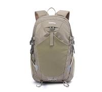 PORRASSO 35L Hiking Backpack Waterproof Rucksack Large Lightweight Daypack with Reflective Strip Durable Nylon Backpack for Women Men Camping Climbing Travel Outdoor Sports Khaki