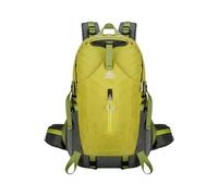 PORRASSO 40L Hiking Backpack Waterproof Rucksack Large Lightweight Camping Daypack Durable Nylon Backpack for Women Men Travel Outdoor Sports Green