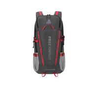 PORRASSO 45L Outdoor Backpack Waterproof Daypack Durable Rucksack Hiking Backpack with Rain Cover for Travel Trekking Camping Climbing Black
