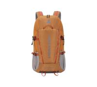 PORRASSO 45L Outdoor Backpack Waterproof Daypack Durable Rucksack Hiking Backpack with Rain Cover for Travel Trekking Camping Climbing Orange