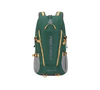 PORRASSO 45L Outdoor Backpack Waterproof Daypack Durable Rucksack Hiking Backpack with Rain Cover for Travel Trekking Camping Climbing Green
