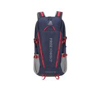 PORRASSO 45L Outdoor Backpack Waterproof Daypack Durable Rucksack Hiking Backpack with Rain Cover for Travel Trekking Camping Climbing Navy Blue