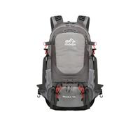 PORRASSO 50L Hiking Backpack with Removable Back Panel Large Outdoor Daypack with Rain Cover Breathable Rucksack for Camping Travel Dark Grey