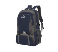 PORRASSO 55L Hiking Backpack Trekking Rucksack Large Waterproof Daypack Durable Backpack for Women Men Camping Climbing Travel Outdoor Sports Dark Blue