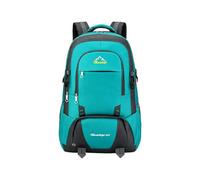 PORRASSO 60L Hiking Backpack Large Camping Rucksack with Breathable Back System Water Resistant Outdoor Travel Backpack for Women Men Climbing Sports Lake Blue