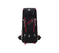 PORRASSO 65L Outdoor Backpack Waterproof Daypack Durable Rucksack Hiking Backpack with Rain Cover for Women Men Travel Trekking Camping Climbing Black