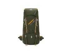 PORRASSO 65L Outdoor Backpack Waterproof Daypack Durable Rucksack Hiking Backpack with Rain Cover for Women Men Travel Trekking Camping Climbing Army Green