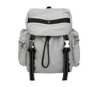 PORRASSO Casual Backpack Women Men Daypack Lightweight Rucksack Waterproof Backpack School Bag for Hiking Travel Daily Use Grey