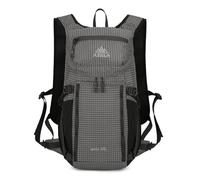 PORRASSO Cycling Backpack Waterproof Daypack Breathable Comfortable Backpack for Men Women Travel Outdoor Hiking Running Dark Grey
