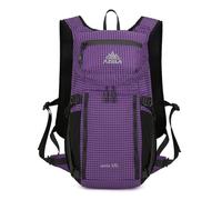 PORRASSO Cycling Backpack Waterproof Daypack Breathable Comfortable Backpack for Men Women Travel Outdoor Hiking Running Purple