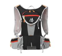 PORRASSO Cycling Hiking Backpack Water-Resistant Outdoor Daypack Breathable Comfortable Backpack for Men Women Biking Hiking Running Black