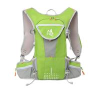 PORRASSO Cycling Hiking Backpack Water-Resistant Outdoor Daypack Breathable Comfortable Backpack for Men Women Biking Hiking Running Green