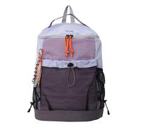 PORRASSO Fashion Backpack Women Men Daypack Lightweight Nylon Rucksack Waterproof Backpack School Bag for Travel Climbing Outdoor Sports Daily Use Purple A