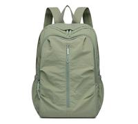 PORRASSO Foldable Backpack Casual Daypack Rucksack Lightweight Waterproof Backpack for Women Men Travel Climbing Outdoor Sports Daily Use Light Green