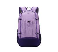 PORRASSO Foldable Backpack Daypack 20 L Waterproof Rucksack Lightweight Backpack for Women Men Camping Hiking Outdoor Sports Purple