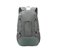 PORRASSO Foldable Backpack Daypack 20 L Waterproof Rucksack Lightweight Backpack for Women Men Camping Hiking Outdoor Sports Grey