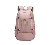 PORRASSO Foldable Backpack Daypack 20 L Waterproof Rucksack Lightweight Backpack for Women Men Camping Hiking Outdoor Sports Pink