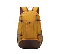 PORRASSO Foldable Backpack Daypack 20 L Waterproof Rucksack Lightweight Backpack for Women Men Camping Hiking Outdoor Sports Yellow