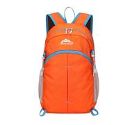 PORRASSO Foldable Backpack Hiking Daypack 20L Rucksack Lightweight Waterproof Backpack for Women Men Camping Travel Outdoor Sports Orange