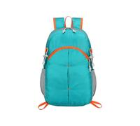 PORRASSO Foldable Backpack Hiking Daypack Waterproof Rucksack Lightweight Women Men Backpack for Camping Travel Outdoor Daily Use Lake Blue