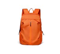 PORRASSO Foldable Backpack Waterproof Hiking Rucksack 18L Lightweight Daypack Durable Backpack for Women Men Camping Climbing Travel Outdoor Sports Orange