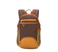 PORRASSO Hiking Backpack 20 L Daypack Waterproof Rucksack Lightweight Backpack Nylon for Women Men Trekking Travel Climbing Outdoor Sports Brown