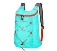 PORRASSO Hiking Backpack Foldable Daypack 18L Waterproof Rucksack Lightweight Backpack for Women Men Camping Cycling Outdoor Sports Sky Blue