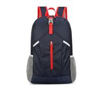 PORRASSO Hiking Backpack Foldable Daypack 21L Rucksack Lightweight Waterproof Backpack for Women Men Trekking Cycling Climbing Outdoor Sports Dark Blue