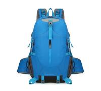 PORRASSO Hiking Backpack Waterproof 40L Rucksack Daypack Durable Lightweight Backpack Reflective Bag for Women Men Trekking Camping Walking Climbing Travel Outdoor Sports Royal Blue