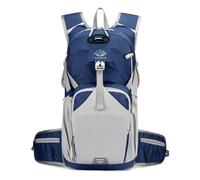 PORRASSO Hiking Backpack Waterproof Daypack 18L Rucksack Lightweight Backpack for Women Men Trekking Cycling Climbing Outdoor Sports Blue B