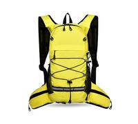 PORRASSO Hiking Backpack Waterproof Daypack Rucksack Lightweight Backpack with Reflective Strip for Women Men Trekking Cycling Climbing Outdoor Sports Yellow