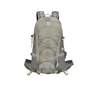 PORRASSO Hiking Backpack with Removable Back Panel Outdoor Daypack with Rain Cover Breathable Reflective Rucksack for Camping Travel Dark Grey