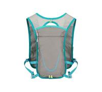 PORRASSO Hydration Backpack Lightweight Outdoor Sport Backpack Reflective Rucksack Breathable Mesh Daypack for Hiking Camping Cycling Grey