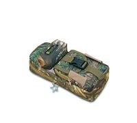 PORRASSO Large Pencil Case Portable Waterproof Creative Storage Bag Pencil Case Camouflage Multiple Pockets for Students Boys School - Jungle Camouflage