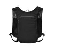 PORRASSO Lightweight Hydration Backpack Outdoor Running Backpack Breathable Mesh Daypack for Hiking Camping Cycling Black