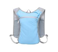 PORRASSO Lightweight Hydration Backpack Outdoor Running Backpack Breathable Mesh Daypack for Hiking Camping Cycling Light Blue