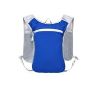 PORRASSO Lightweight Hydration Backpack Outdoor Running Backpack Breathable Mesh Daypack for Hiking Camping Cycling Blue