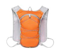 PORRASSO Lightweight Hydration Backpack Reflective Running Cycling Daypack Waterproof Outdoor Sports Backpack Orange