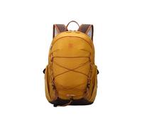 PORRASSO Lightweight Outdoor Backpack Water Resistant Nylon Daypack 25L Breathable Backpack with Hydration Compartment for Hiking Travel Daily Use Yellow