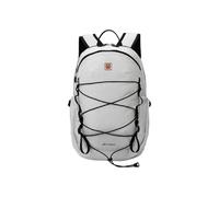 PORRASSO Lightweight Outdoor Backpack Water Resistant Nylon Daypack 25L Breathable Backpack with Hydration Compartment for Hiking Travel Daily Use White