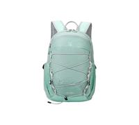 PORRASSO Lightweight Outdoor Backpack Water Resistant Nylon Daypack 25L Breathable Backpack with Hydration Compartment for Hiking Travel Daily Use Light Green