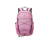 PORRASSO Lightweight Outdoor Backpack Water Resistant Nylon Daypack 25L Breathable Backpack with Hydration Compartment for Hiking Travel Daily Use Light Pink
