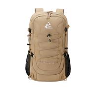 PORRASSO Outdoor Hiking Backpack 40L Waterproof Camping Daypack Large Rucksack Nylon Backpack for Women Men Travel Trekking Climbing Desert Color