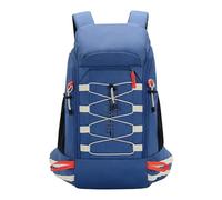 PORRASSO Outdoor Hiking Backpack 40L Waterproof Daypack Large Camping Rucksack Lightweight Nylon Backpack for Women Men Travel Trekking Climbing Blue