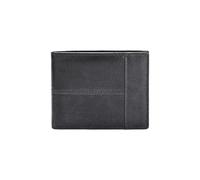 PORRASSO RFID Blocking Wallet Men's Vintage Cowhide Wallet Large Capacity Bifold Wallet with Multi Card Slots Coin Purse Change Pouch