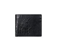 PORRASSO RFID Blocking Wallet Men's Vintage Cowhide Wallet Large Capacity Bifold Wallet with Multi Card Slots Coin Purse Change Pouch