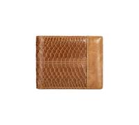 PORRASSO RFID Blocking Wallet Men's Vintage Cowhide Wallet Large Capacity Bifold Wallet with Multi Card Slots Coin Purse Change Pouch