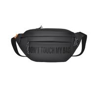 PORRASSO Sling Bag Men's Shoulder Bag Water-Resistant Chest Daypack Large Multiple Pockets Lightweight Crossbody Bags for Hiking Travel Daily Use Black